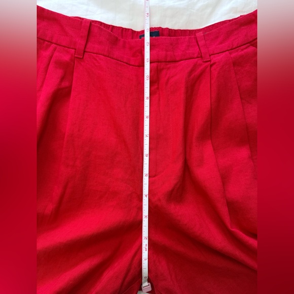 GAP 365 High Rise Linen-blend Short Dopamine Dressing Tailored Preppy Size Small - Picture 6 of 10